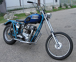 Triumph chopper